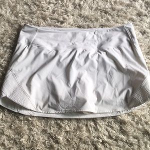 Lululemon white skort